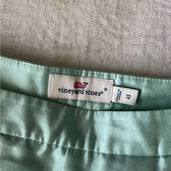 Seafoam Vineyard Vines Pleated Circle Skirt - Picture 2 of 5